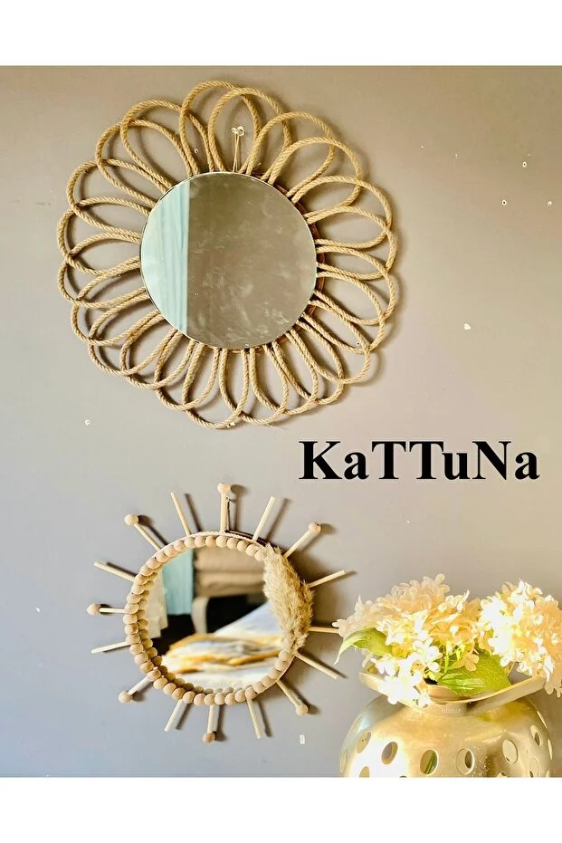 Jüt İp Ve Ham Boncuk 3’lü Set